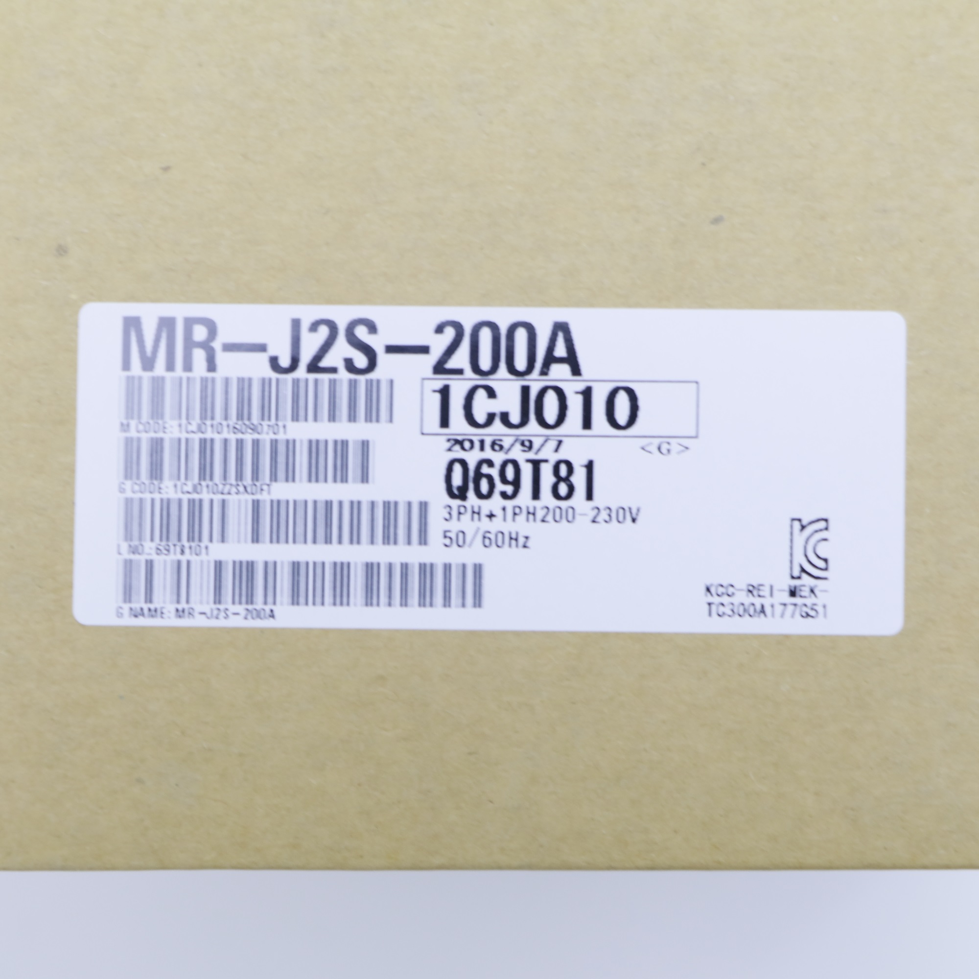 MR-J2S-200A MITSUBISHI