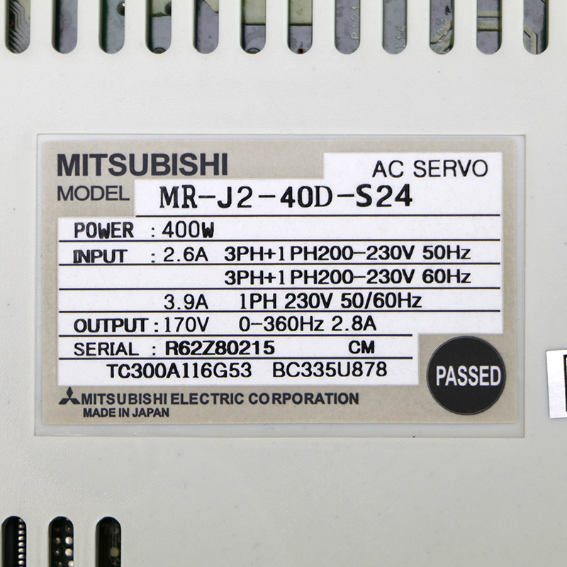 MR-J2-40D-S24 MITSUBISHI