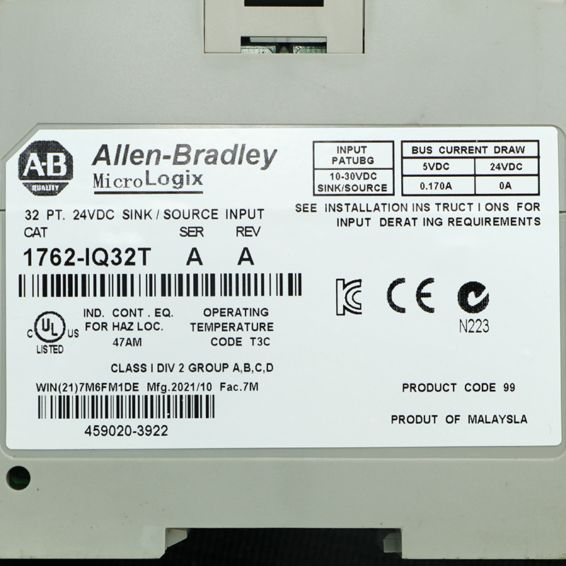 1762-IQ32T Allen-Bradley