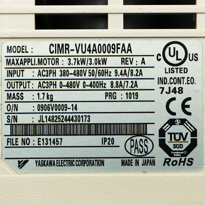 CIMR-VU4A0009FAA YASKAWA