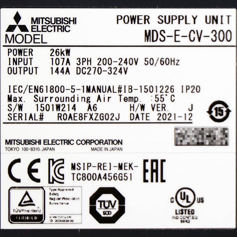 MDS-E-CV-300