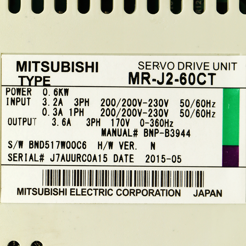 MR-J2-60CT