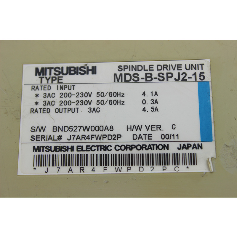 MDS-B-SPJ2-15 Mitsubishi