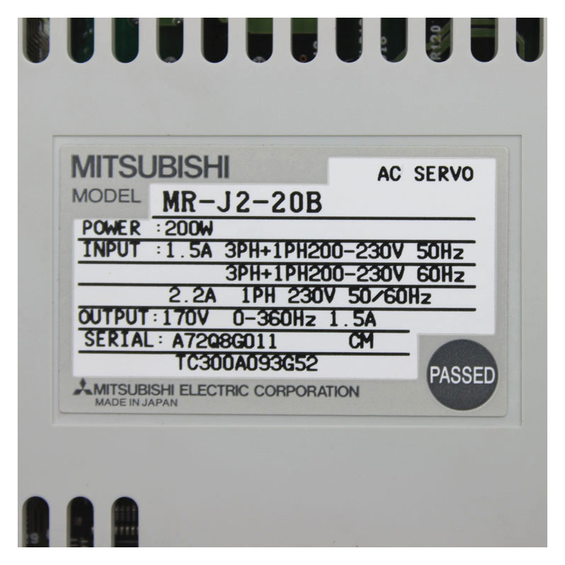 MR-J2-20B Mitsubishi